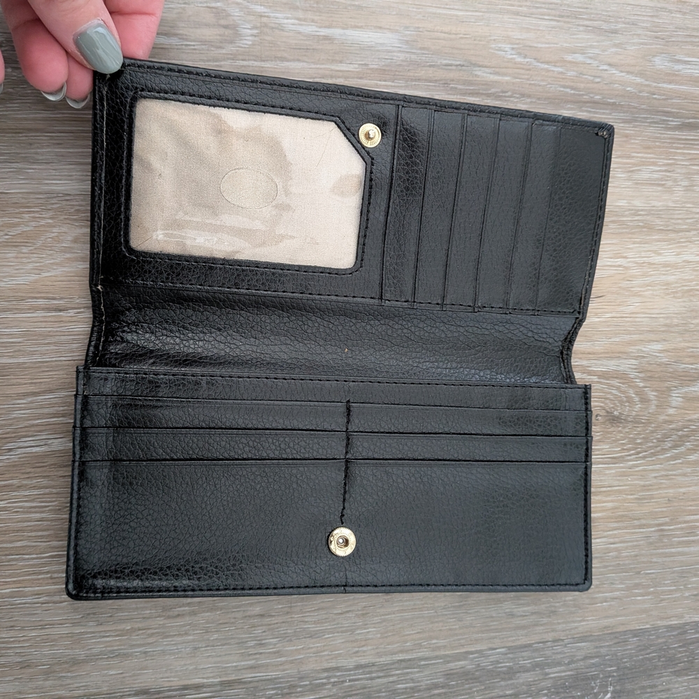 Black Leather Wallet